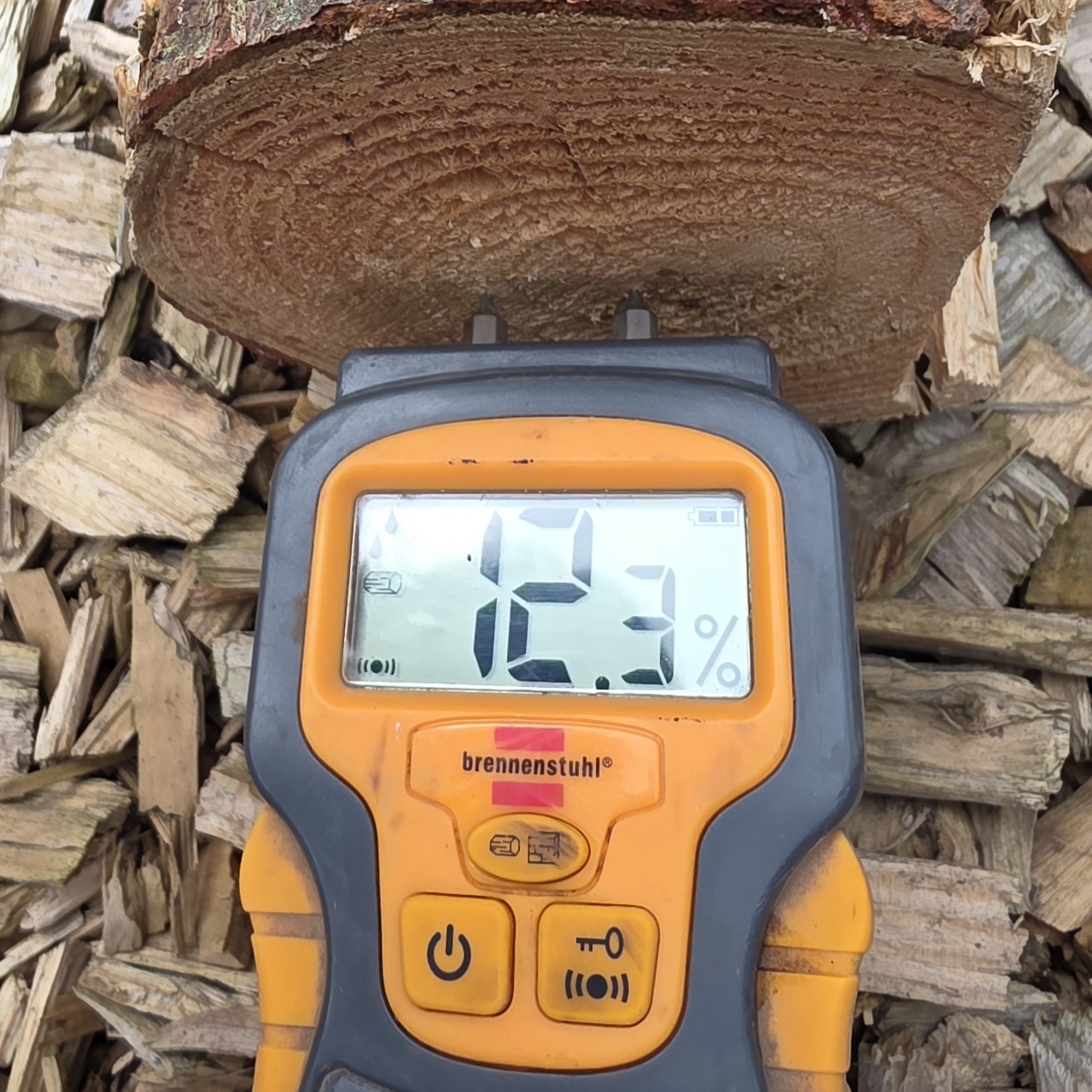 part seasoned logs